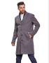 Men Coat Slate Color