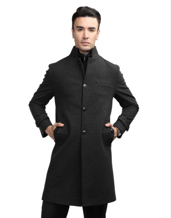 Knee length clearance peacoat mens