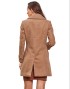 Women Coat Hazelnut Color