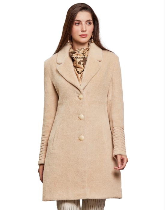 Beige coat outlet winter