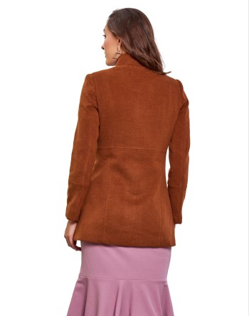 Women Coat Tan Color