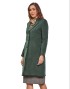 Women Coat Green Color