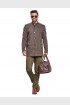 Men Coat Olive Color