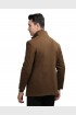 Men Coat Deep Tan Color