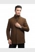 Men Coat Deep Tan Color