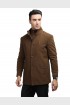 Men Coat Deep Tan Color