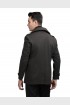 Men Coat Deep Brown Color