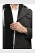 Men Coat Deep Brown Color