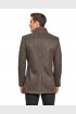 Men Coat Brown Color