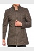 Men Coat Brown Color