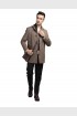 Men Coat Chestnut Color