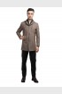 Men Coat Chestnut Color