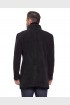 Men Coat Dark Night Color