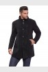 Men Coat Dark Night Color