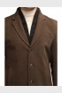 Men Coat Brunette Color