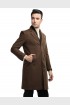 Men Coat Brunette Color