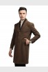 Men Coat Brunette Color