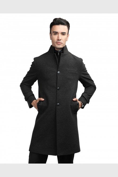 Men Coat Anthra Color