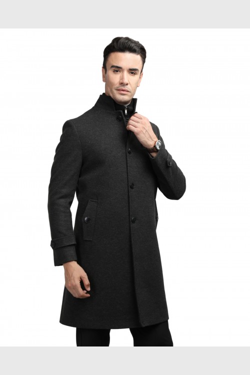 Men Coat Anthra Color