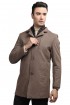 Men Coat Chestnut Color