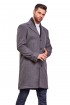 Men Coat Slate Color