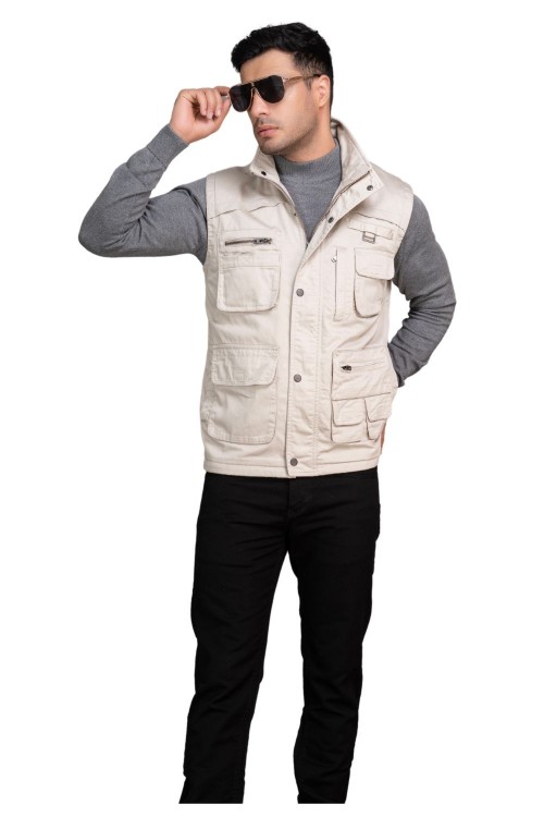 Men Jacket Stone