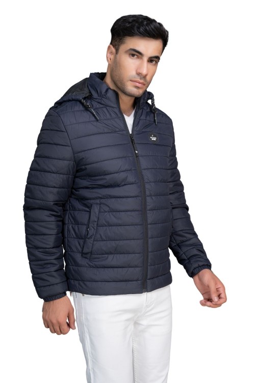 Men Packable Jacket Navy