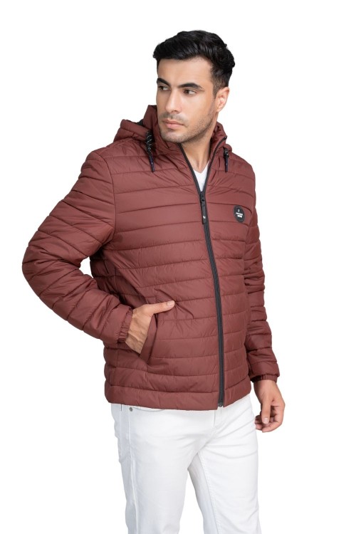 Men Packable Jacket Wine