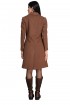 Women Coat Chestnut