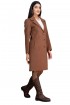 Women Coat Chestnut