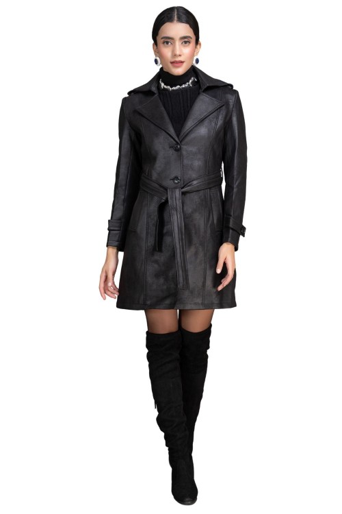 Women Coat Vanta black