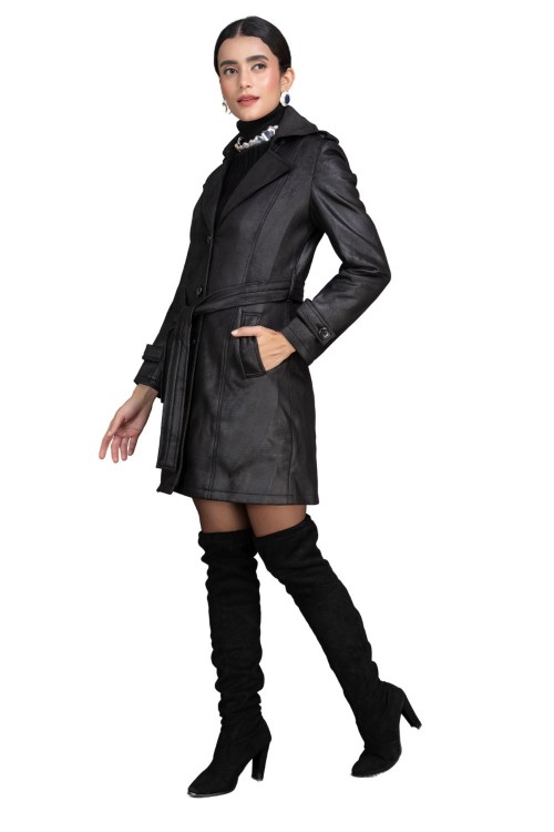 Women Coat Vanta black