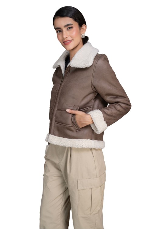 Women Jacket Mud