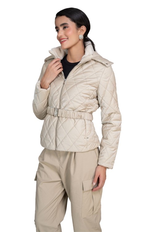 Women Jacket Fawn