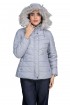 Women Jacket Silver grey